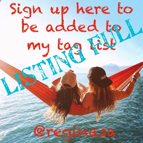 Other - Listing FULL - Please sign-up at the new listing